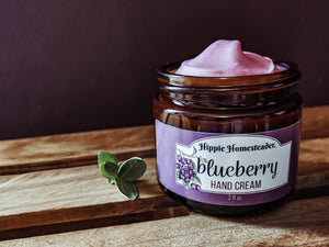 Blueberry Hand Cream - The Hippie Homesteader, LLC