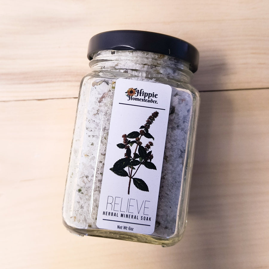 Botanical Mineral Soak - The Hippie Homesteader, LLC