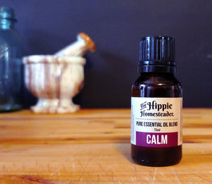 CALM Pure Essential Oil Blend - The Hippie Homesteader, LLC