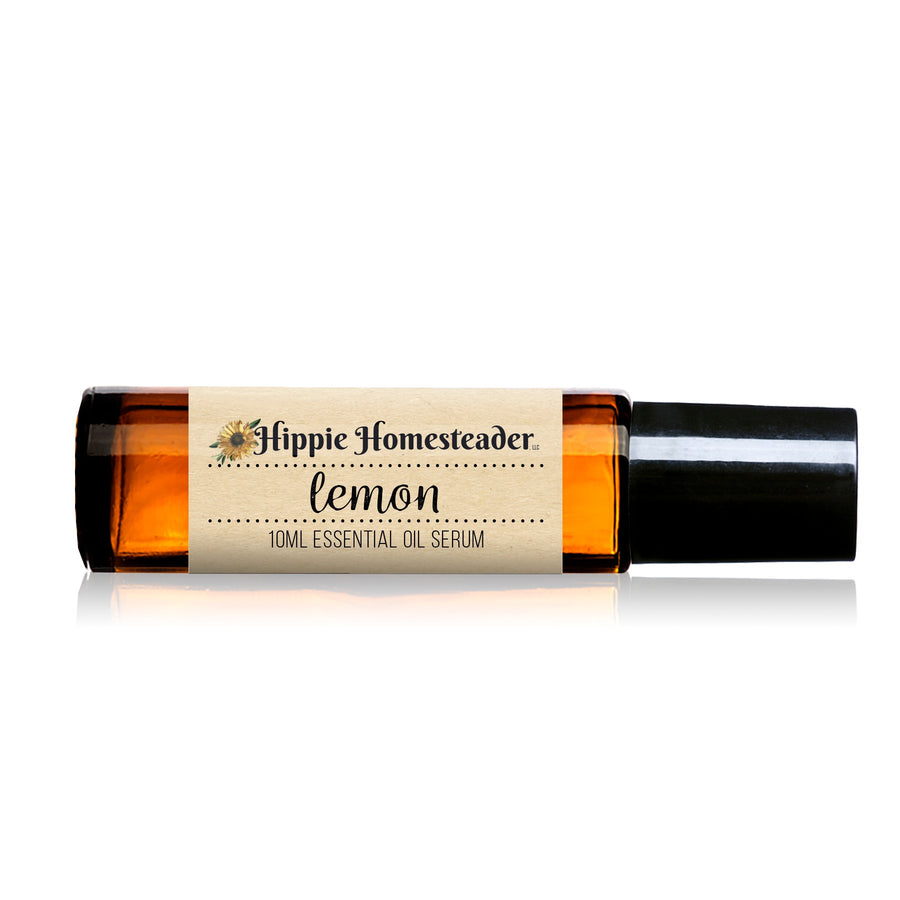 Lemon Essential Oil Serum - The Hippie Homesteader, LLC