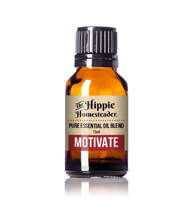 MOTIVATE Pure Essential Oil Blend - The Hippie Homesteader, LLC