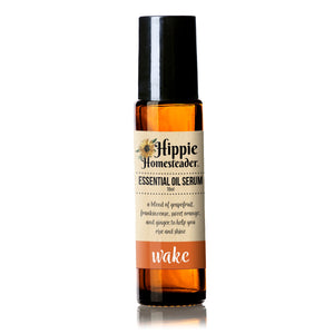 WAKE Essential Oil Serum - The Hippie Homesteader, LLC